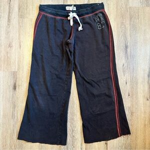 Y2K Vintage Aeropostale Navy Joggers with Red Accents